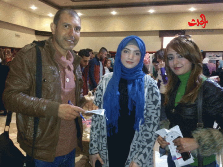 &quot; المعرض التسويقي الثاني لدعم نشاط المرأة &quot;بحمص  في صالة المعارض في كلية الهندسة المدنية -  جامعة البعث