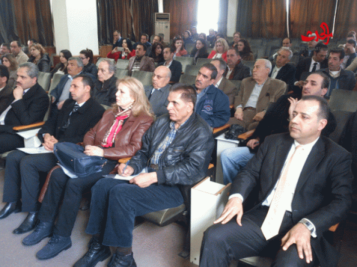                      فرع اتحاد الصحفيين بحمص يعقد اجتماعه السنوي  