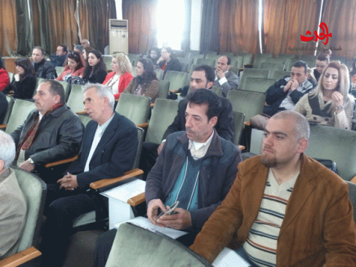                      فرع اتحاد الصحفيين بحمص يعقد اجتماعه السنوي  