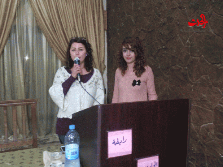 محاضرة للعميد الركن رجب ديب في رابطة المحاربين القدماء بحمص بمناسبة الذكرى الرابعة والخمسين لثورة آذار 