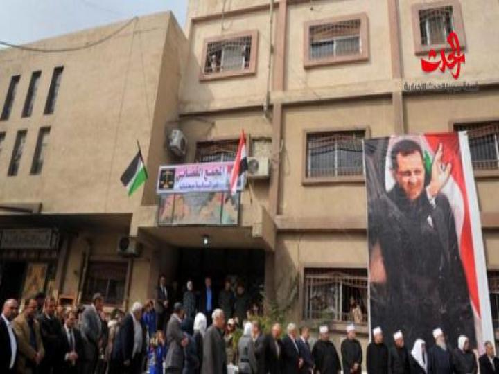 افتتاح مجمع قضائي في أشرفية صحنايا بريف دمشق