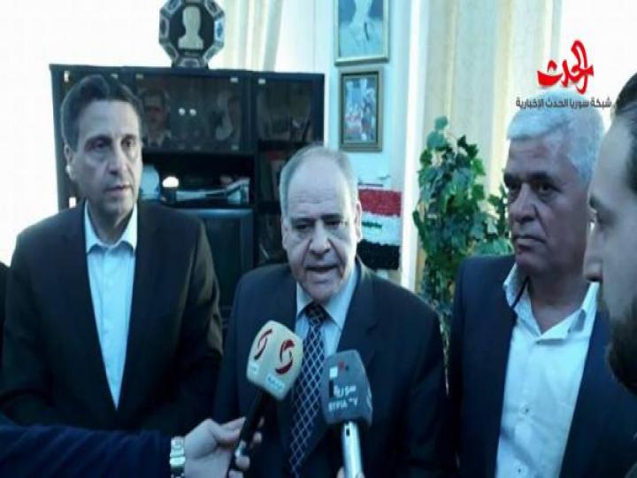 برعاية الرفيق غسان عبد العزيز عثمان مجلس فرع اللاذقية لحزب العهد الوطني يعقد مؤتمره السنوي 