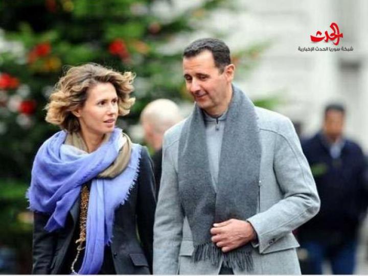 صور للسيدة الأولى أسماء الأسد تغضب الإرهابيين 