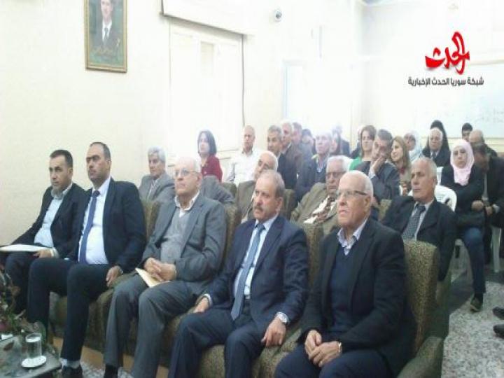 أمسية شعرية ل رابطة الخرجين الجامعيين بحمص