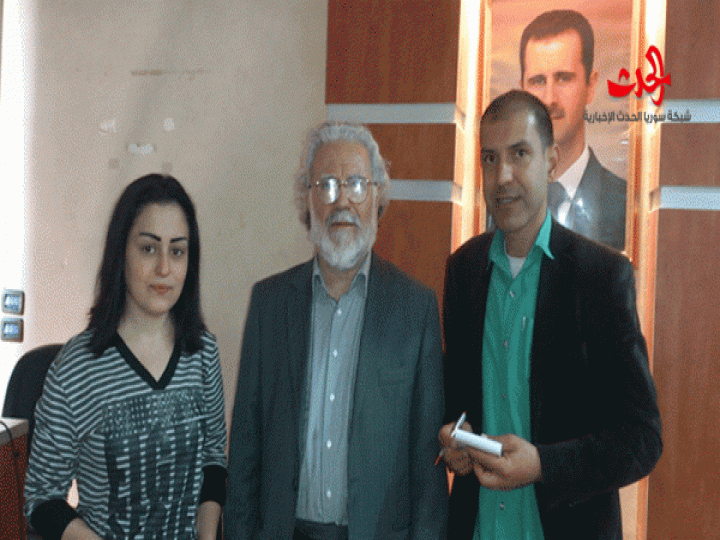 صحافة المواطن .. محاضرة للأستاذ حسن م يوسف في كلية العمارة بجامعة البعث 
