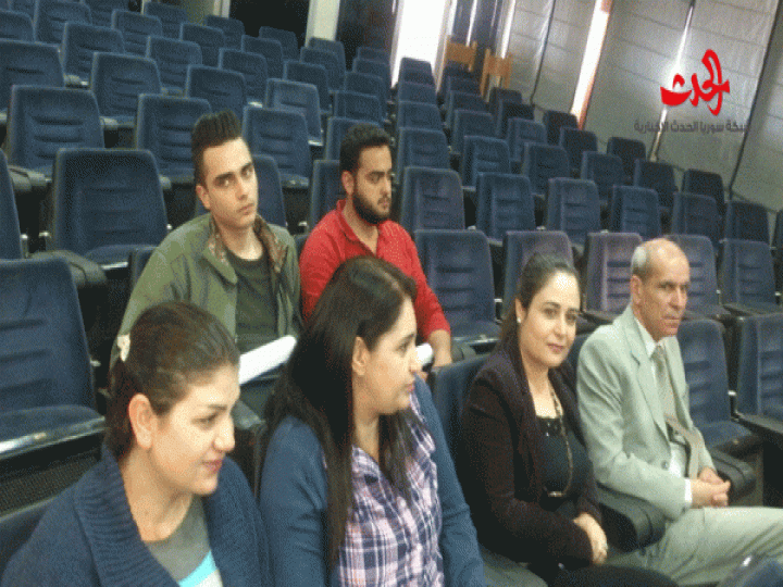 صحافة المواطن .. محاضرة للأستاذ حسن م يوسف في كلية العمارة بجامعة البعث 