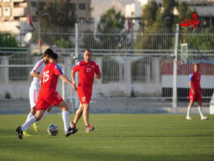 مباراة كرنفالية بكرة القدم بين الإعلاميين والجهاز المركزي للرقابة المالية//صور