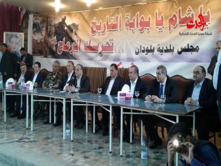 إعادة تأهيل المباني الحكومية والمرافق العامة في ريف دمشق الغربي