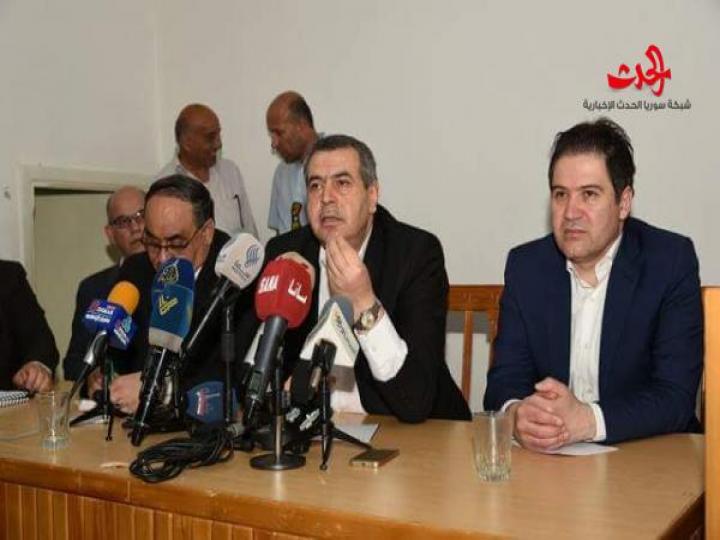 اللجنة الوزارية المكلفة تتابع إعادة تأهيل الزبداني وماحولها