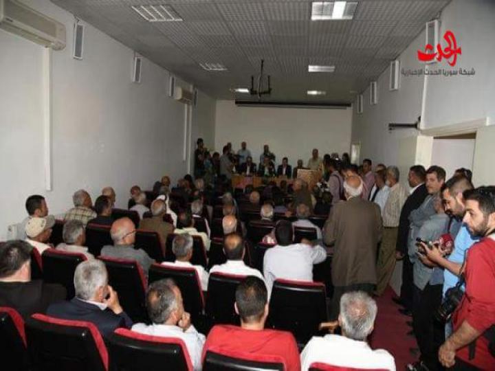 اللجنة الوزارية المكلفة تتابع إعادة تأهيل الزبداني وماحولها