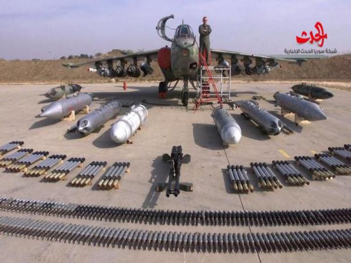 من روسيا لسوريا سرب سوخوي 25