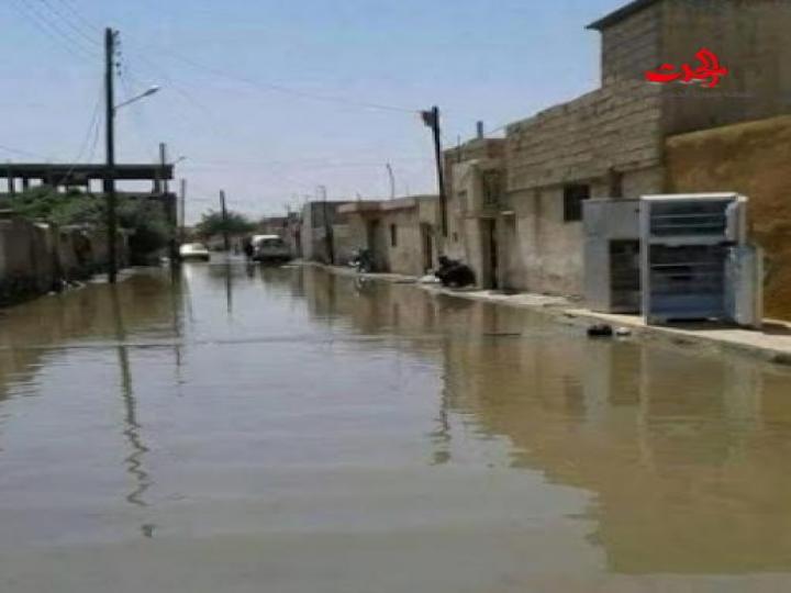 ما حقيقة غرق عدة أحياء في الرقة!