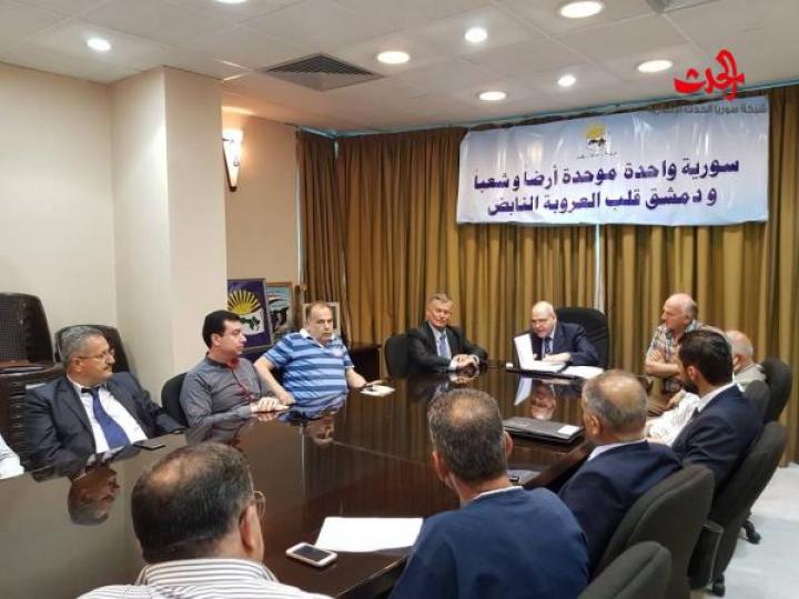 اجتماع تحضيري للمؤتمر العام السابع لحزب العهد الوطني