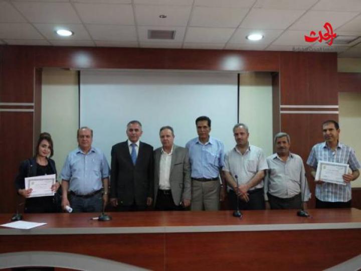 اختتام الدورة التدريبية في فنون التحرير الإعلامي في حمص