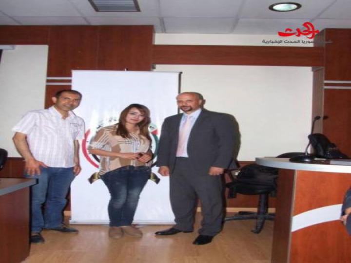 اختتام الدورة التدريبية في فنون التحرير الإعلامي في حمص