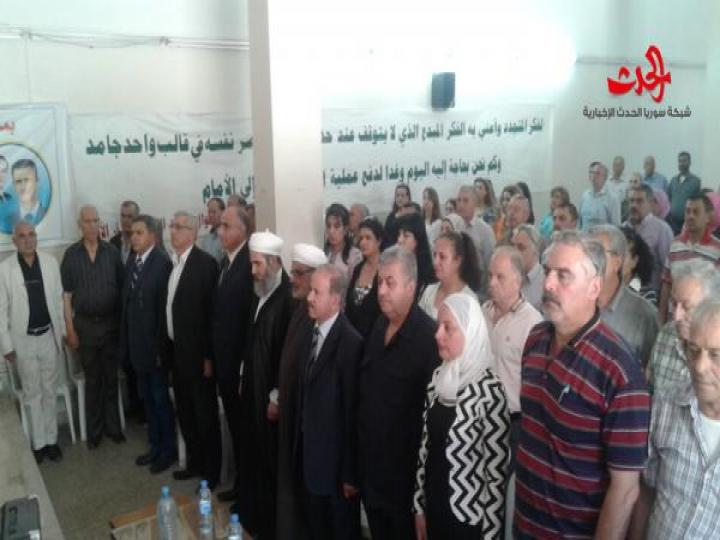 الشهادة ومعانيها محاضرة للعميد الركن رجب ديب في حمص