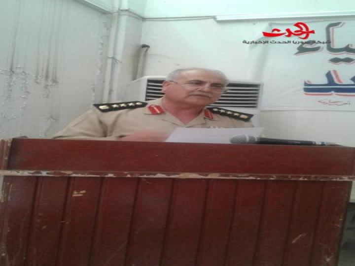 الشهادة ومعانيها محاضرة للعميد الركن رجب ديب في حمص