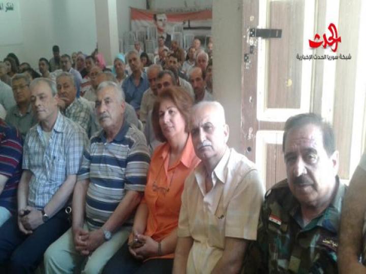 الشهادة ومعانيها محاضرة للعميد الركن رجب ديب في حمص