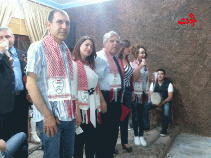                            أمسية موسيقية في رابطة المحاربين القدماء بحمص