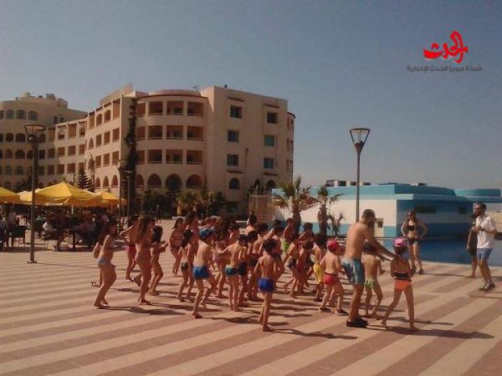 صباح النشاط والحيوية من منتجع افاميا السياحي 