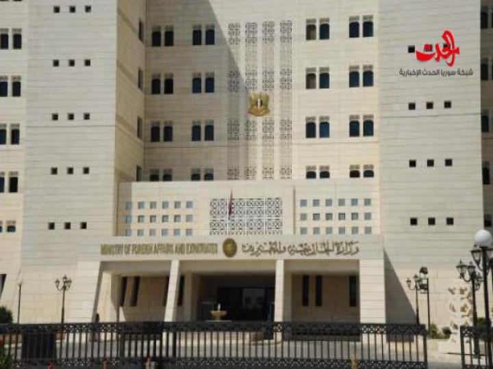 دمشق : تقرير منظمة حظر الأسلحة الكيميائية بشأن حادثة خان شيخون لا يتمتع بأي مصداقية ولا يمكن قبوله