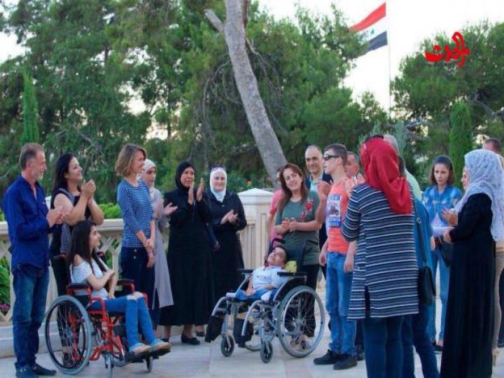 صبروا واجتهدوا رغم ظروفهم الخاصةفكانوا مثالاً... بضيافة السيدة أسماء الأسد