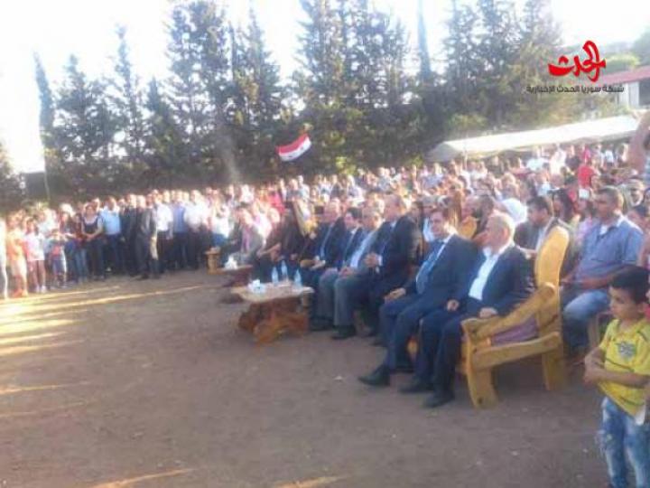 تراث القرية من فعاليات مهرجان القلعة والوادي في يومه  الاول 