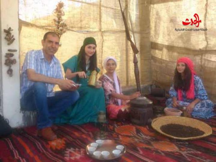 تراث القرية من فعاليات مهرجان القلعة والوادي في يومه  الاول 