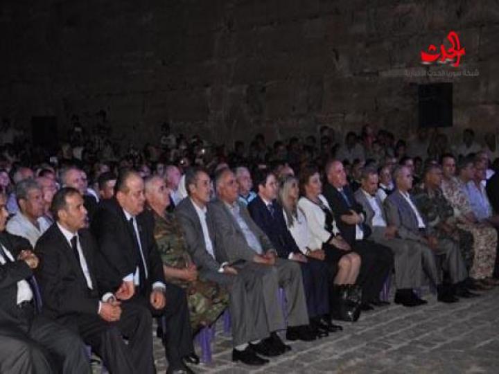 من قلعة الحصن الإفتتاح الرسمي لمهرجان القلعة والوادي 2017 