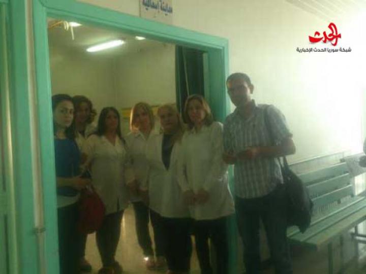 المهندس خميس والوفد الوزاري المرافق .. حمص قلب سورية النابض 