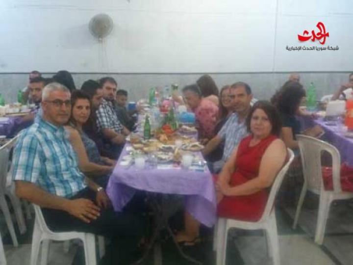 أهالي قرية الدوير المدمرة في ريف حمص : سنصنع الفرح ورسالتنا السلام 