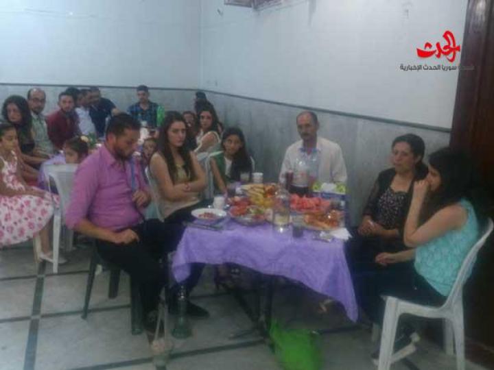 أهالي قرية الدوير المدمرة في ريف حمص : سنصنع الفرح ورسالتنا السلام 