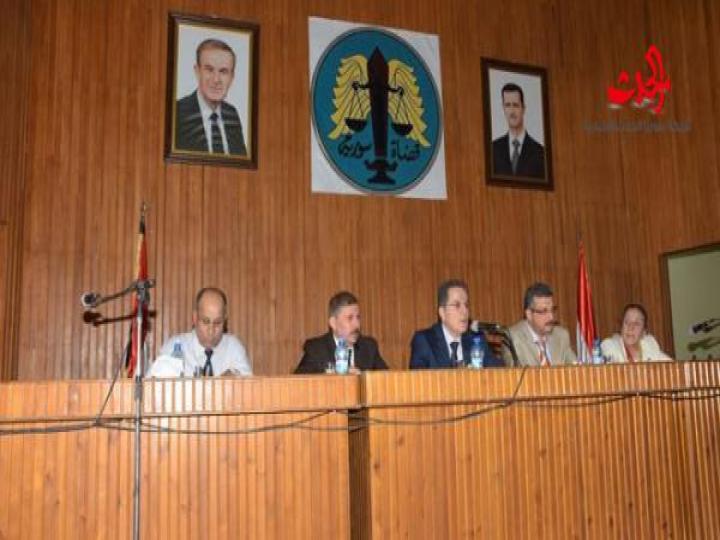 قضاة حلب يطالبون وزير العدل بتحسين واقعهم المعيشي والوظيفي 