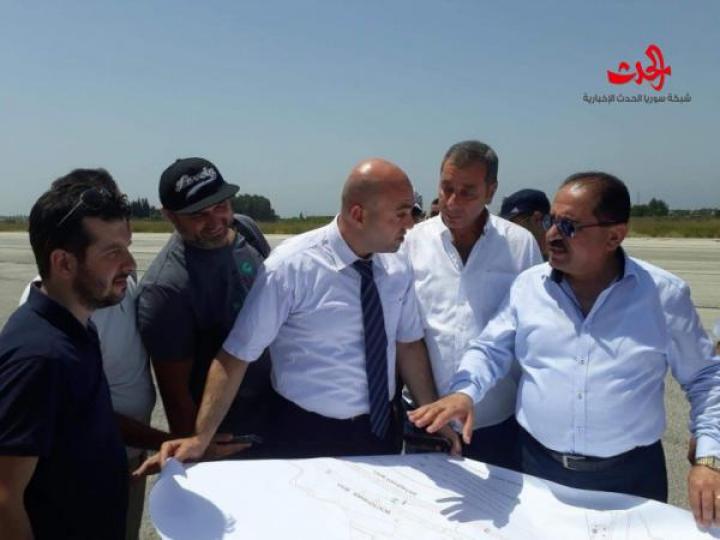 إعادة تأهيل مطار باسل الأسد الدولي 