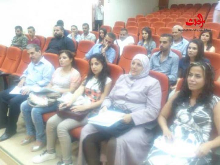     شعراء حمص  يبدعوا في حضرة الطبيعة في المركز الثقافي في مرمريتا 