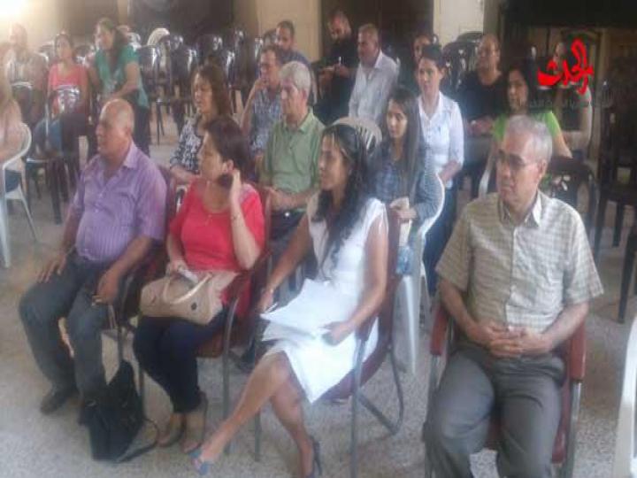 أمسية شعرية في المركز الثقافي  المحدث في الزهراء بحمص 