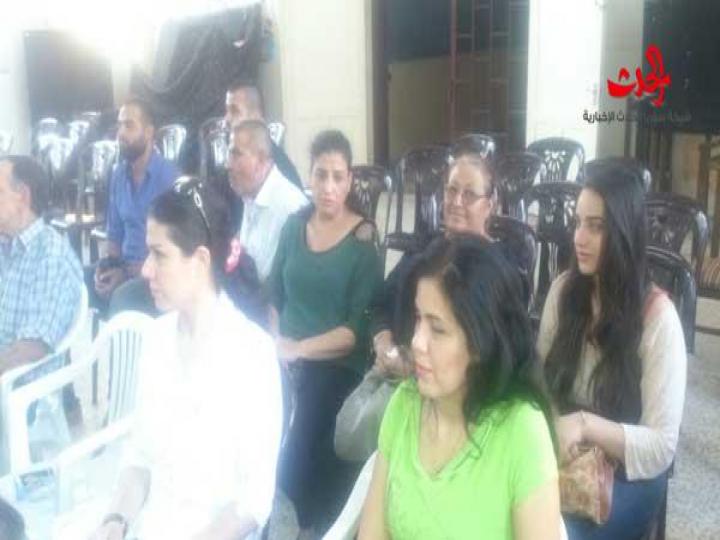 أمسية شعرية في المركز الثقافي  المحدث في الزهراء بحمص 