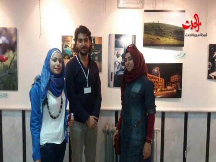               معرض الصورة بتحكي في المركز الثقافي العربي في حمص 