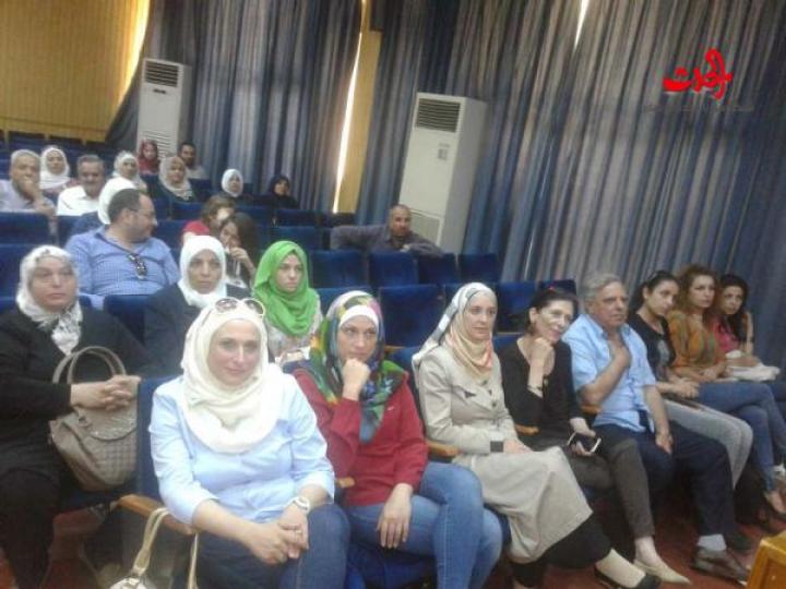 العقائد والأديان والأمواج الدماغية محاضرة للأستاذ عبد العليم زين في المركز الثقافي في حمص