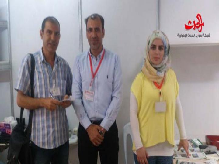              افتتاح معرض (عمار يابلدي ) المرافق للمؤتمر الهندسي الدولي المقام في جامعة البعث في حمص 