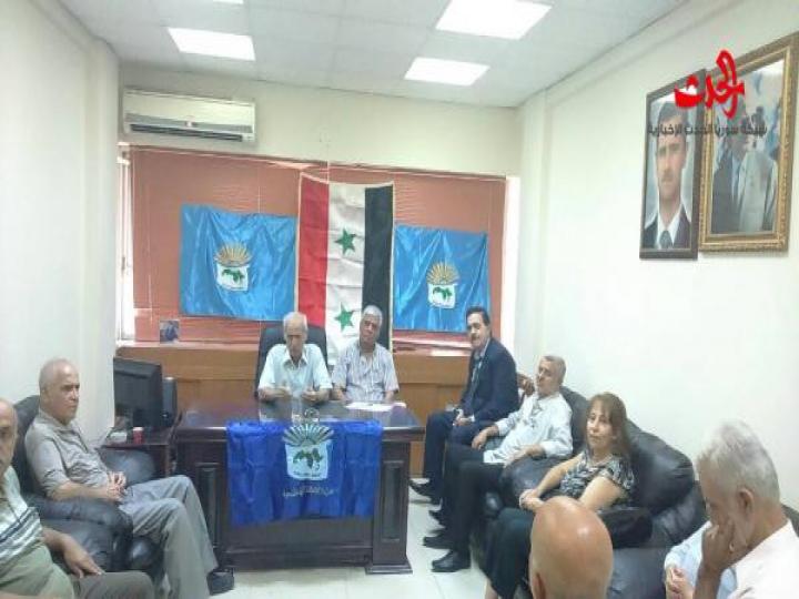 فرع حزب العهد الوطني باللاذقية يعقد اجتماعآ بمناسبة ذكرى السادس من تشرين 