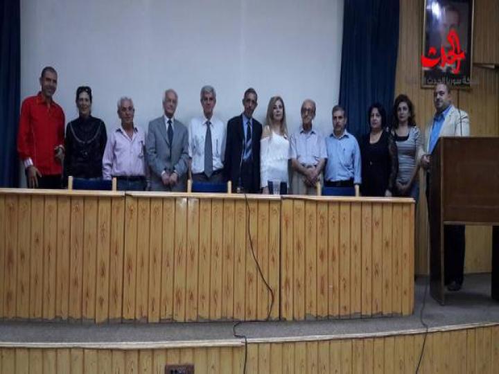                        شعراء حمص ينشروا عبير قصائدهم في مركز ثقافي حمص 