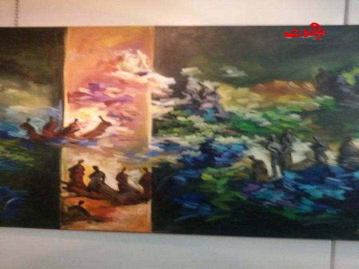 معرض الفن التشكيلي&quot; تناقض&quot;