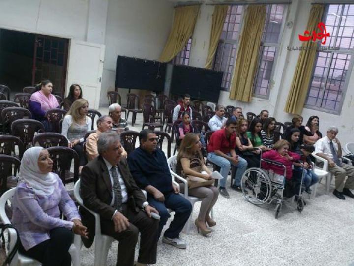                        أمسية شعرية لنادي حمص الأدبي في ثقافي الزهراء في حمص 