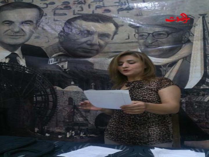                        أمسية شعرية لنادي حمص الأدبي في ثقافي الزهراء في حمص 