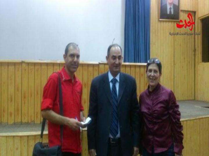             ثقافة المواطنة وبناء دولة القانون محاضرة للدكتور محمد الحسن في ثقافي حمص 