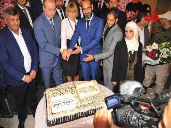 انطلاق فعاليات المعرض الأول&quot;روميكس&quot; للمواد الأولية ومستلزمات البنى التحتية بالداما روز