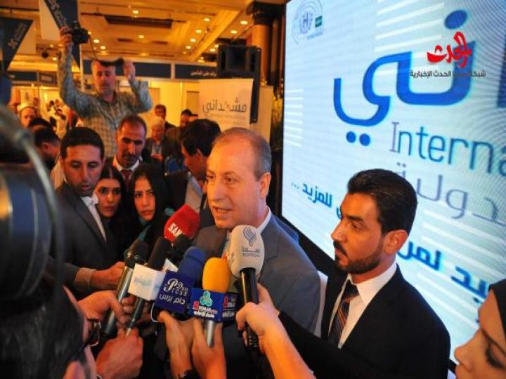 انطلاق فعاليات المعرض الأول&quot;روميكس&quot; للمواد الأولية ومستلزمات البنى التحتية بالداما روز