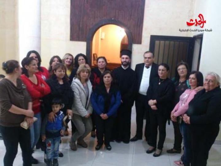 كنيسة مار يوحنا في قرية قلاطية  تحتفل بعيد رئيسي الملائكة جبرائيل ومخائيل 