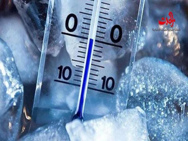 من المتوقع ان  يبدأ يوم غد الاثنين منخفض جوي بارد ومثلج سيضرب سوريا 
